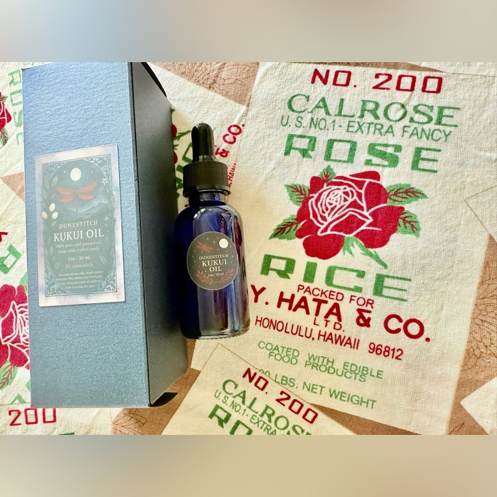 Kukui Oil 100% pure cold pressed